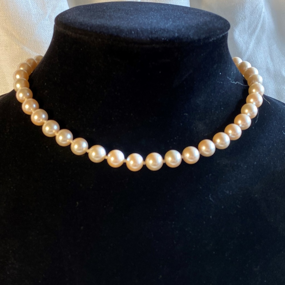 Vintage Classic Marvella Pearl Choker Necklace